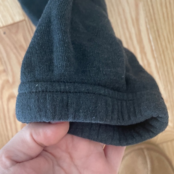 Aviator Nation Glitter Heart Charcoal Sweatpants - Picture 10 of 11